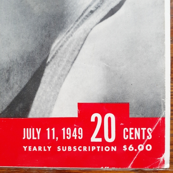 VTG Bob Mathias LIFE Magazine Cover July 11 1949 - Picture 7 of 8